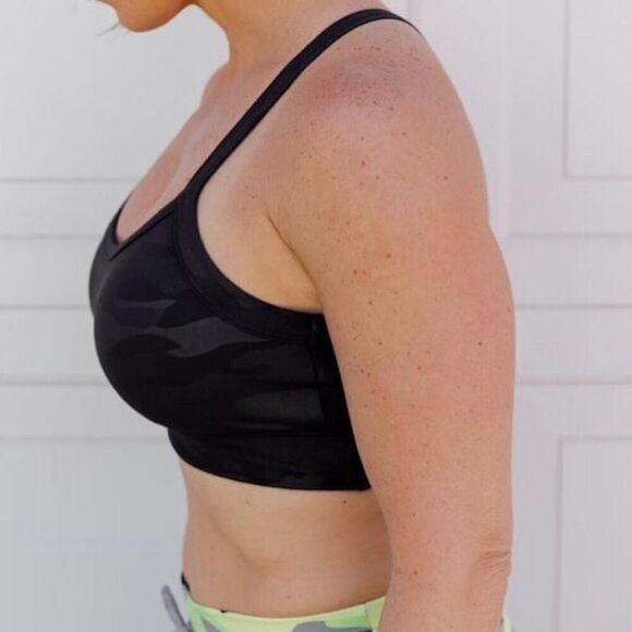 Celestial Bodiez CB Collective Camo Fishnet Sports Bra M - Picture 2 of 7